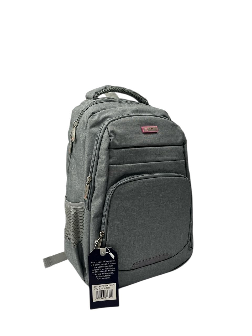 MOCHILA ESCOLAR XGEAR XGE6380 V COLORES